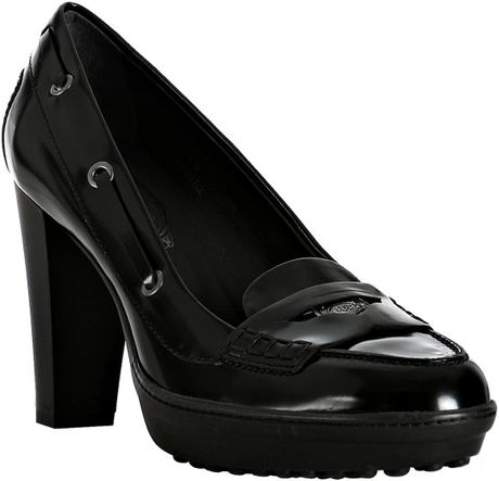 tods black pumps