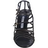 Manolo Blahnik Coffee Leather Amacha Strappy Sandals in Brown (coffee) - Lyst