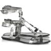 Belle By Sigerson Morrison Metallicleather Gladiator Sandals in Silver - Lyst