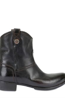 Alberto Fasciani Washed Calf Boots - Lyst