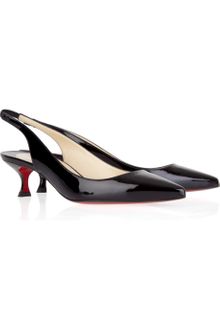 Christian Louboutin Gigi 45 Patent-leather Pumps - Lyst