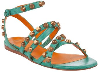 Balenciaga Studded Sandal - Lyst