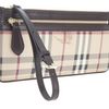Burberry Haymarket Check Clutch Bag in Beige (brown) - Lyst
