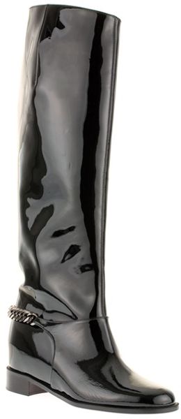 Christian Louboutin Cate Patent Calf Boot - Lyst