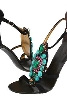Giuseppe Zanotti Suede Sandals - Lyst