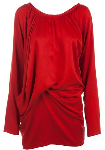 Ann Demeulemeester Scoop Neck Tunic - Lyst