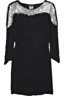 Antik Batik Salma Sequined Chiffon Dress - Lyst