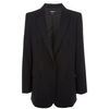 Dkny Single Breasted Blazer in Black - Lyst