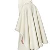 Givenchy Hooded Double Cloth Cape Coat in White - Lyst
