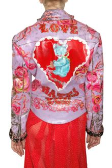 Meadham Kirchhoff Hant Painted Leather Jacket - Lyst