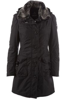 Peuterey Stand Collar Coat - Lyst