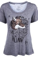 See By Chloé Fox Print T-shirt
