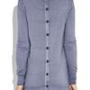 Stella Mccartney Buttonedback Wool Sweater in Blue - Lyst