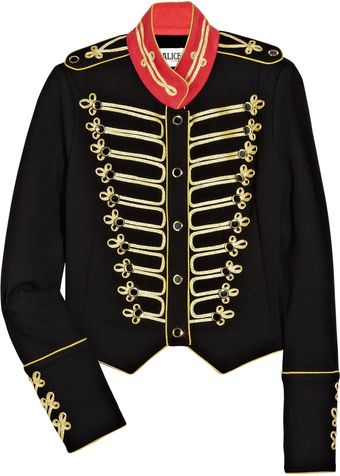 Alice By Temperley Game Structured-jersey Military Jacket - Lyst