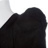 Balmain Structured Shoulder Feature Dress in Black - Lyst