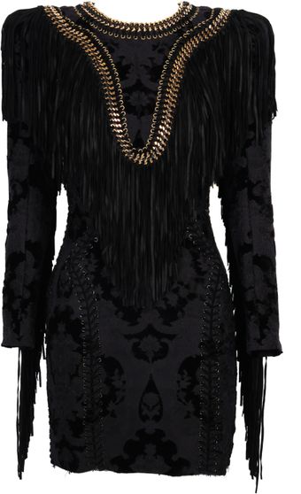Balmain Dress - Lyst