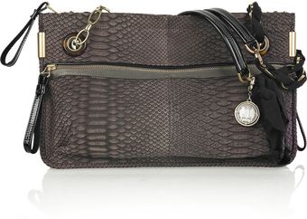 Lanvin Amalia Medium Python Bag - Lyst