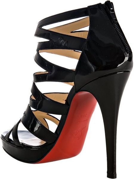 louboutin black sandals