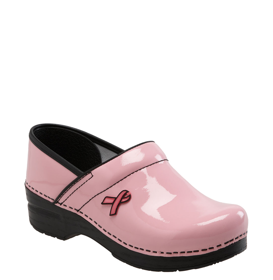 Dansko Professional Pink Ribbon Clog In Pink Pink Patent Lyst 2091