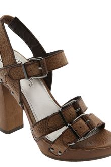 Fergie Buckle Strap Sandal - Lyst