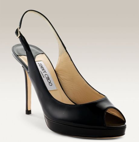patent choo slingback jimmy nova pump leather