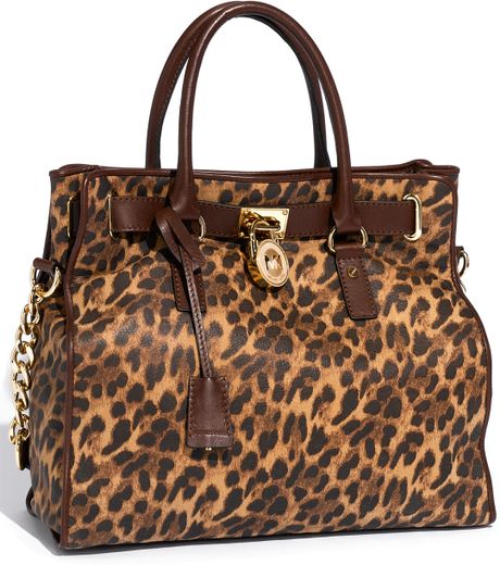 michael kors cheetah tote