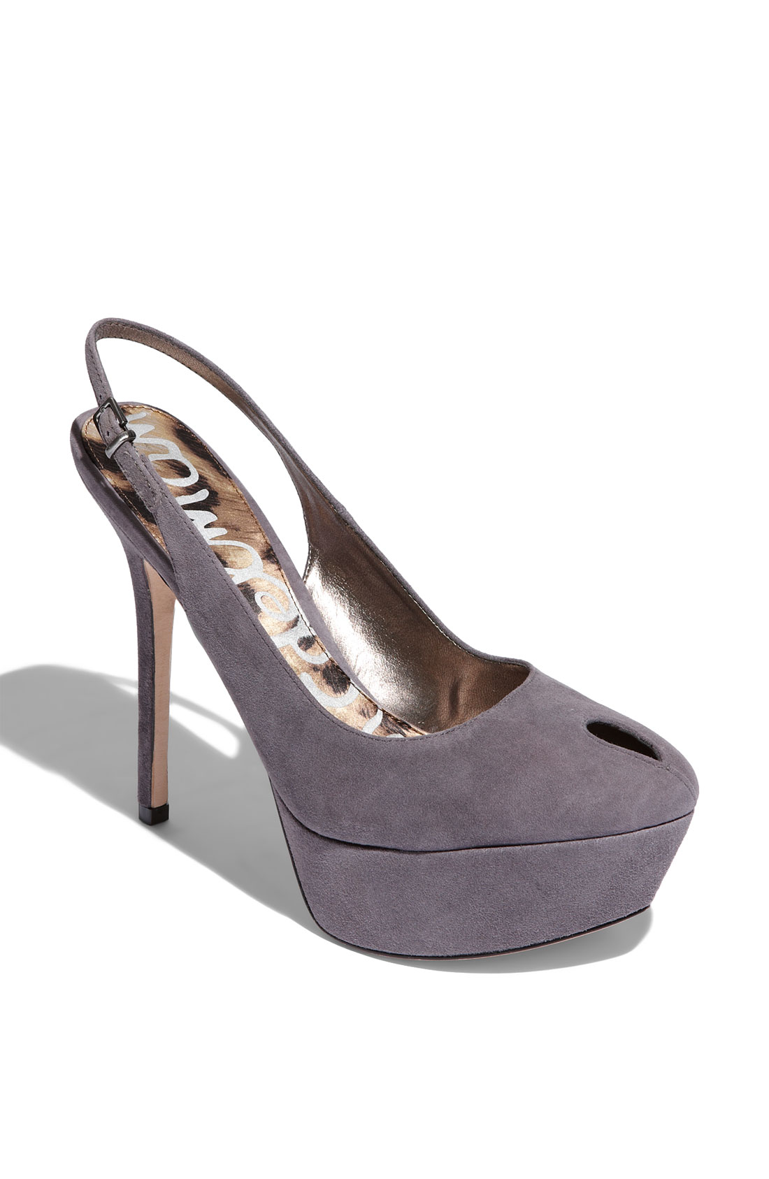 grey sling backs