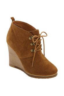 Steve Madden Dessertt Wedge Bootie - Lyst