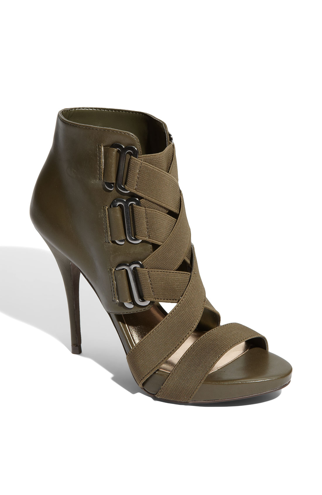 steve madden olive green booties