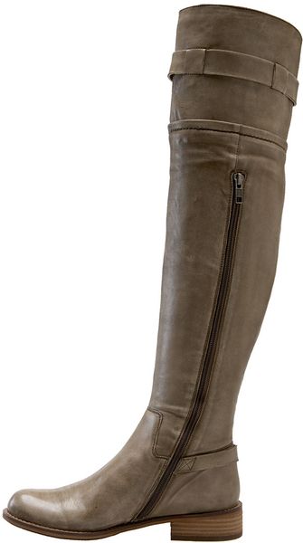 Steven By Steve Madden Sabra Over The Knee Boot in Brown (taupe ...