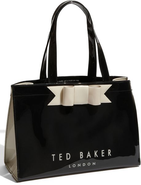 ted baker patent shopper