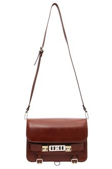Proenza Schouler Classic Leather Ps11 Bag - Brown - Lyst