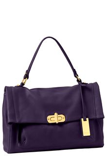 Tarnish Turnlock Flap Satchel - Lyst