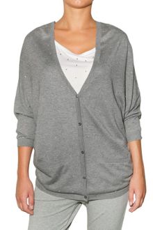 Beayukmui Rhinestone Knit Sweater - Lyst