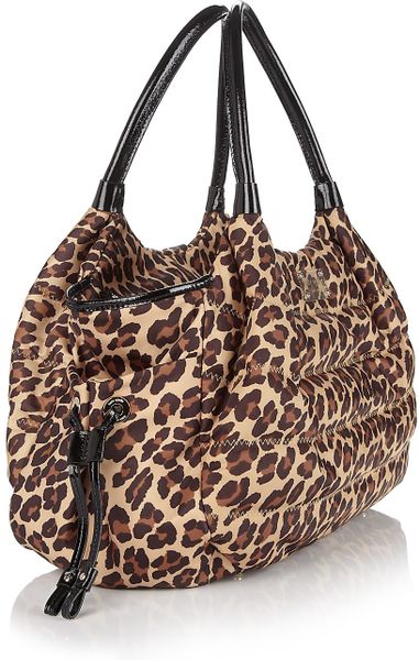 leopard print fluffy bag