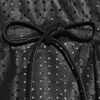 Marc By Marc Jacobs Lacey Perforated Leather Dress in Black - Lyst