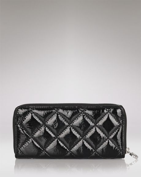 Michael Kors Michael Hamilton Quilted Leather Continental Wallet in ...