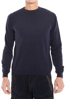 Laura G Round Neck Cashmere Sweater - Lyst