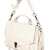 Proenza Schouler Ps1 Medium Lux Lamb Shoulder Bag in White - Lyst