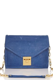 Tory Burch Dayton Flat Leather Clutch - Lyst