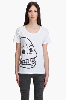 Cheap Monday Carolina Skull T-shirt - Lyst