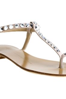 Giuseppe Zanotti Embellished Sandal - Lyst