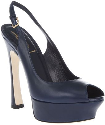 Yves Saint Laurent Platform Sandal - Lyst