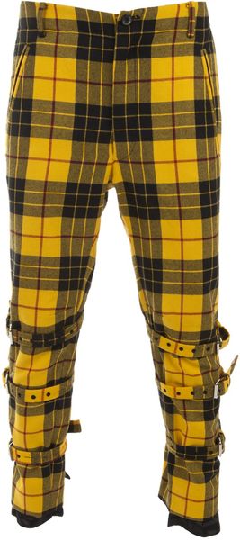 Blaak Tartan Bondage Style Trousers - Lyst