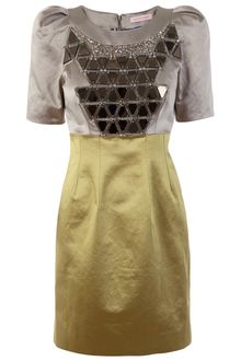 Matthew Williamson Embellished Shift Dress - Lyst