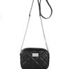 Michael By Michael Kors Quilted Cross Body Hamilton in Black - Lyst