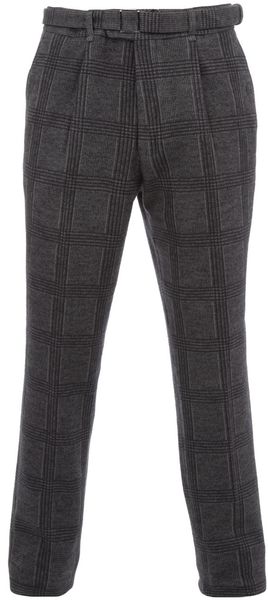 Yves Saint Laurent Tweed Trouser in Gray for Men (grey) - Lyst