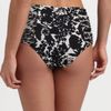 Diane Von Furstenberg Strapless Floral Coverup in Black - Lyst