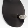 Diane Von Furstenberg Strapless Floral Coverup in Black - Lyst
