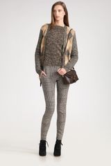 Chloé Cashmere-blend Argyle Cardigan